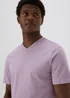 Purple Essential V-Neck T-Shirt - XS Image 3