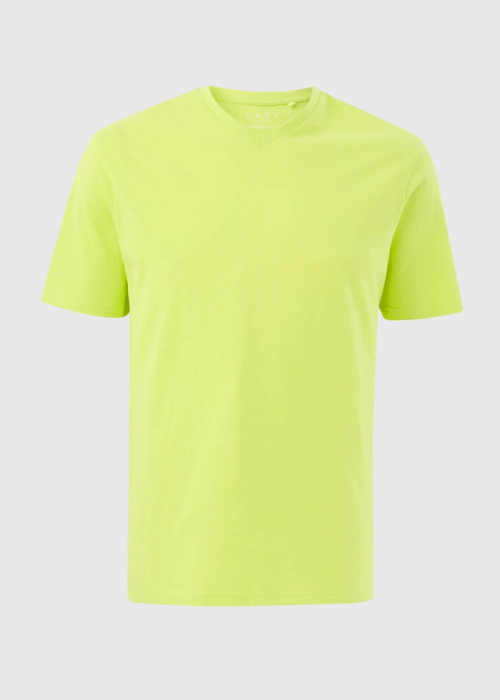 Lime Essential V Neck T-Shirt - XS Image 4
