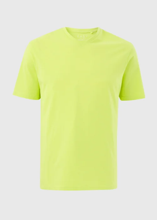 Lime Essential V Neck T-Shirt - XS Image 4