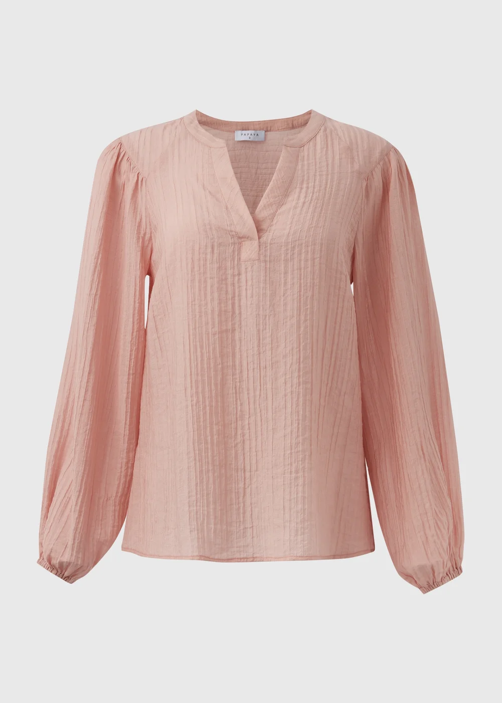 Pink Textured Blouse - 8 Image 5