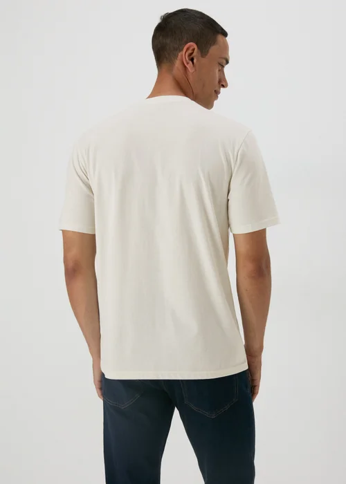White Skull Printed T-Shirt - S Image 2