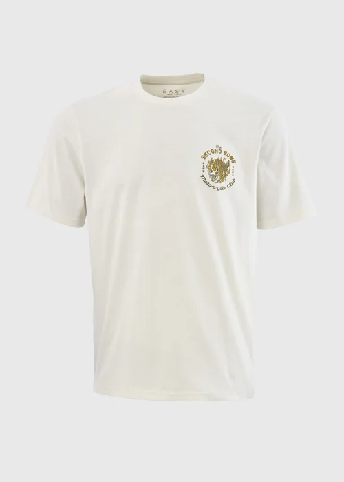 White Skull Printed T-Shirt - S Image 5