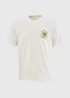 White Skull Printed T-Shirt - S Image 5