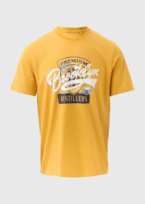 Yellow Brooklyn T-Shirt - S Image 5