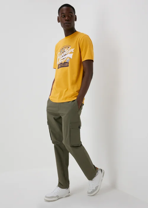 Yellow Brooklyn T-Shirt - S Image 4