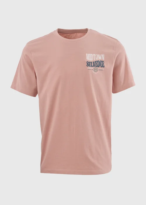Blush Midtown Print T-Shirt - S Image 5