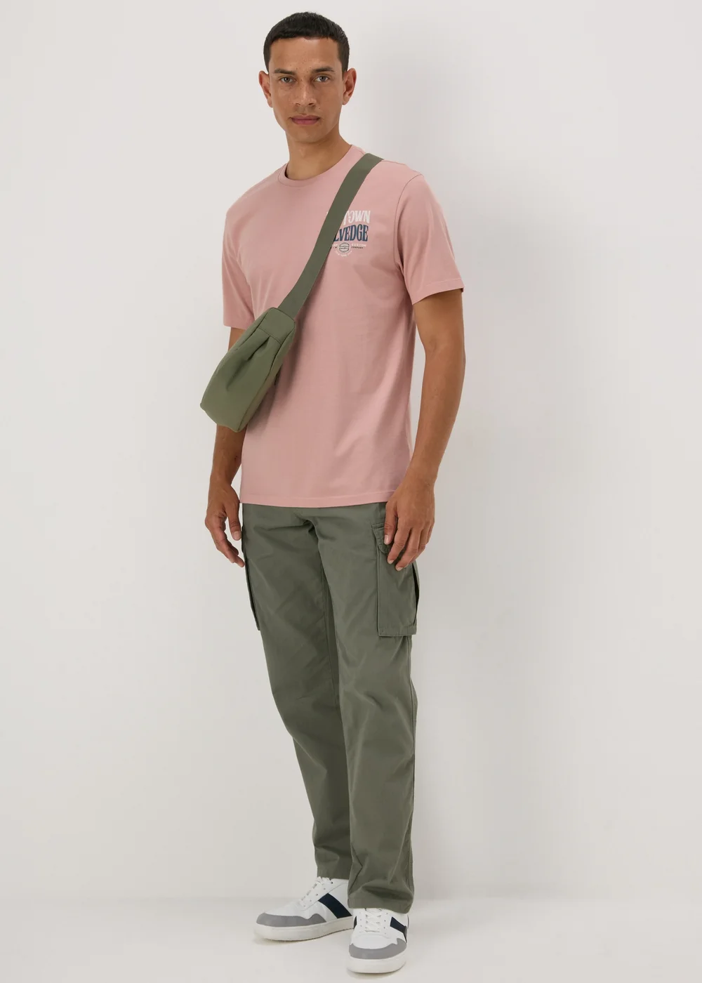 Blush Midtown Print T-Shirt - S Image 4