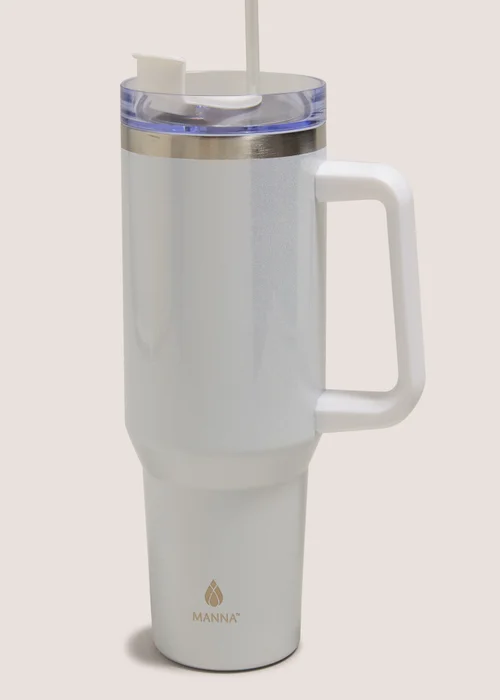 White Shimmer Atlas Cup Image 1