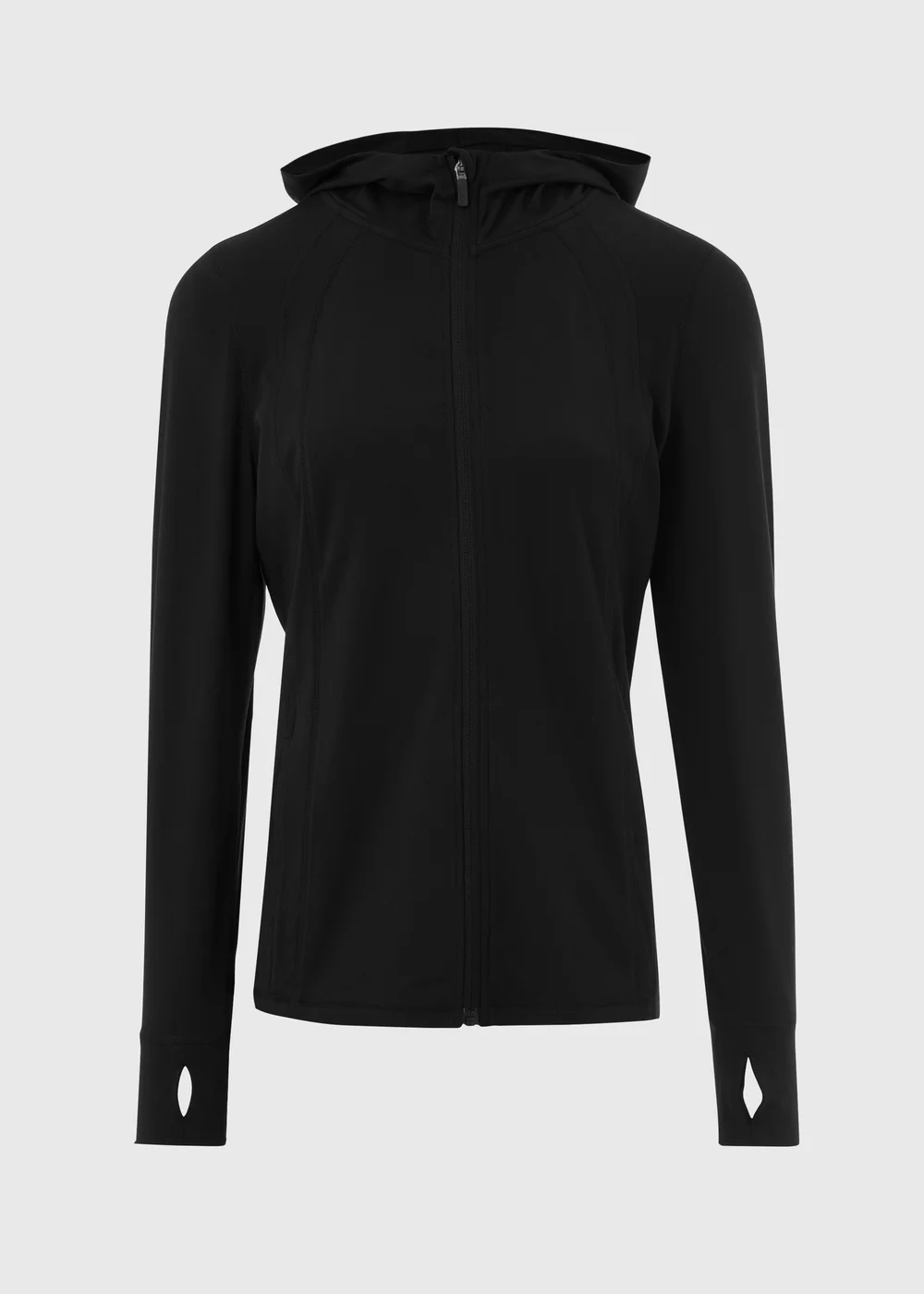 Souluxe Black Zip Up Hoodie - S Image 5