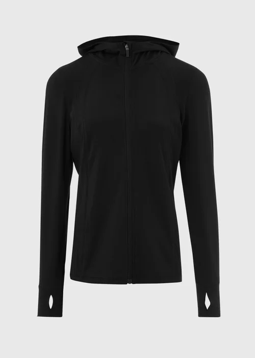 Souluxe Black Zip Up Hoodie - S Image 5