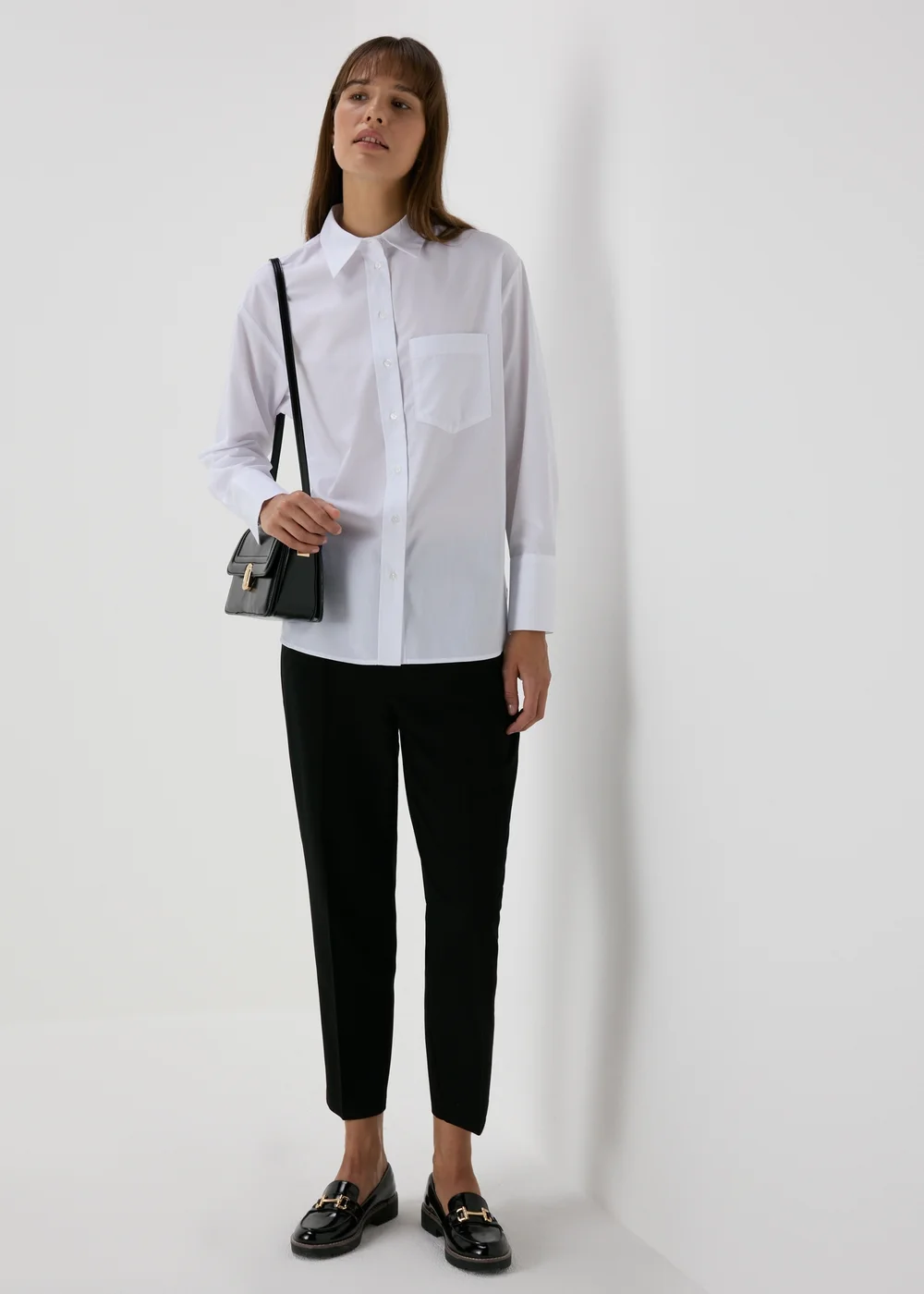 Et Vous White Poplin Shirt - 8 Image 4
