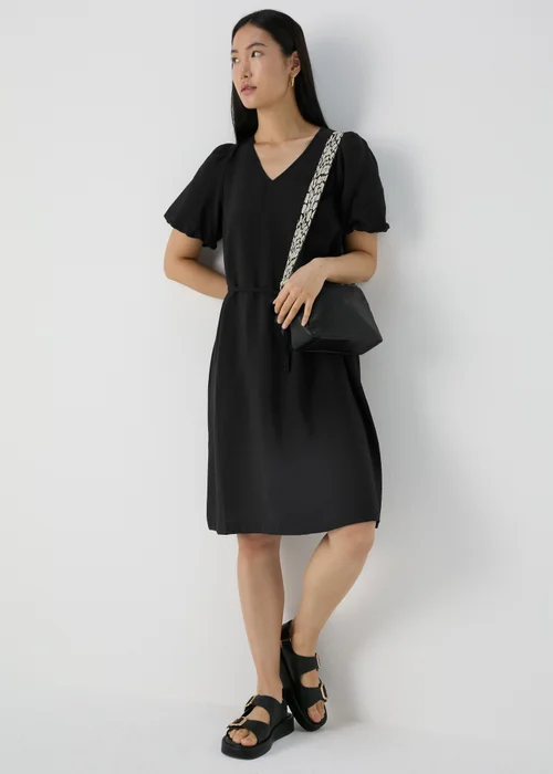 Et Vous Black Short Sleeve Dress - 8 Image 4