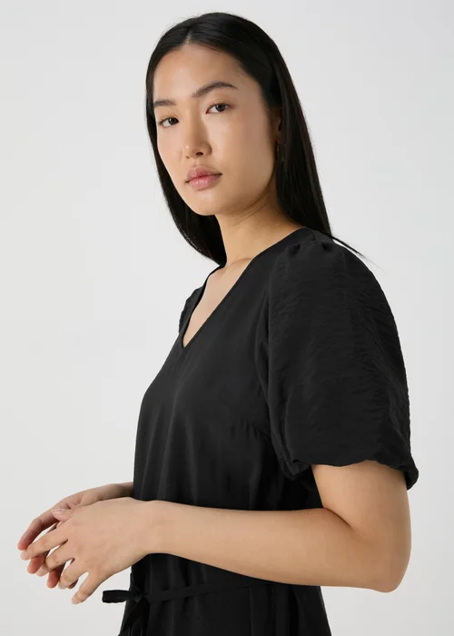 Et Vous Black Short Sleeve Dress - 8 Image 3