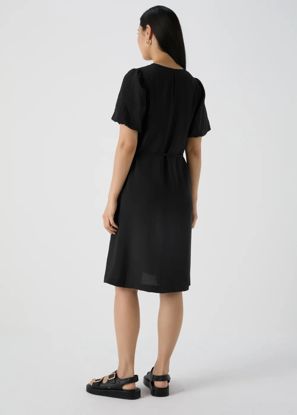 Et Vous Black Short Sleeve Dress - 8 Image 2