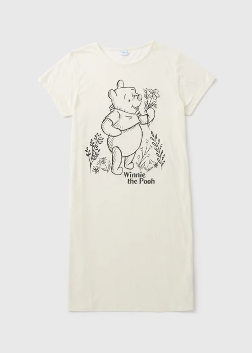Winnie The Pooh Cream Nightie - Extra small Image 4