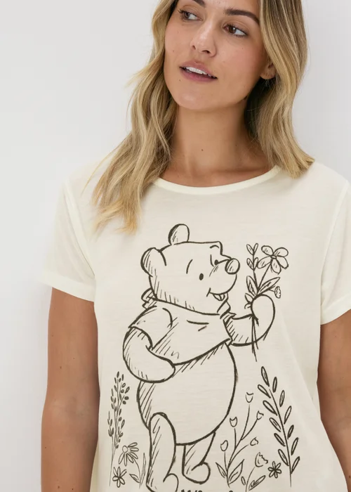 Winnie The Pooh Cream Nightie - Extra small Image 3
