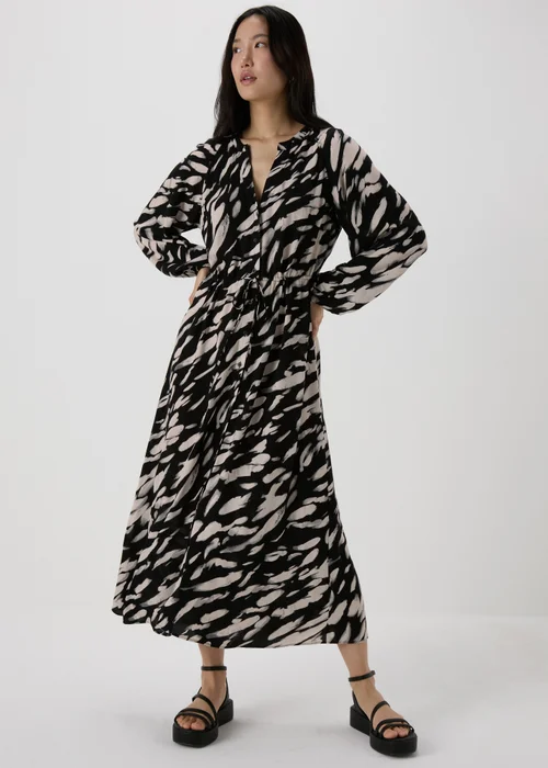 Et Vous Black Printed Shirt Dress - 8 Image 1