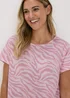 Pink Animal Print Nightie - Extra small Image 3