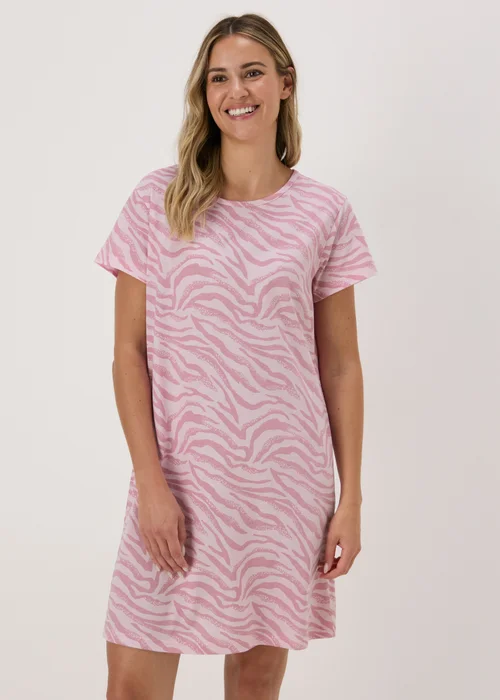 Pink Animal Print Nightie - Extra small Image 1