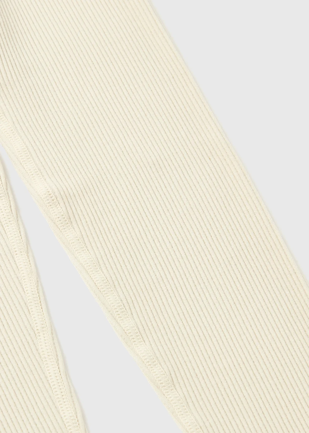 Girls Cream Seamless Leggings (7-15yrs) - S Image 2