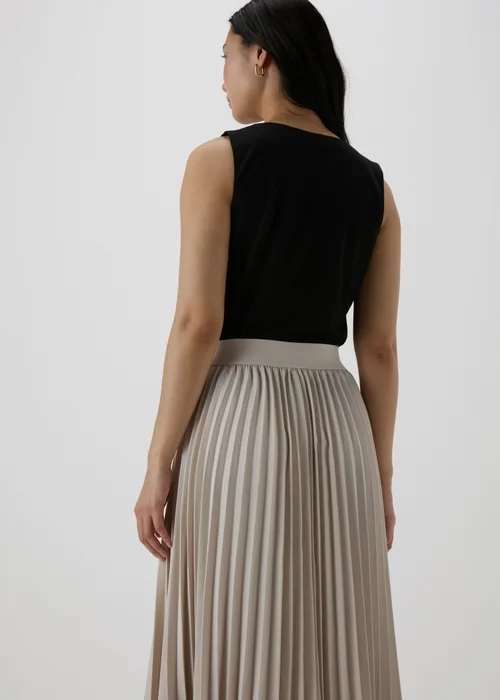 Black Double Layer Vest Top - 8 Image 2