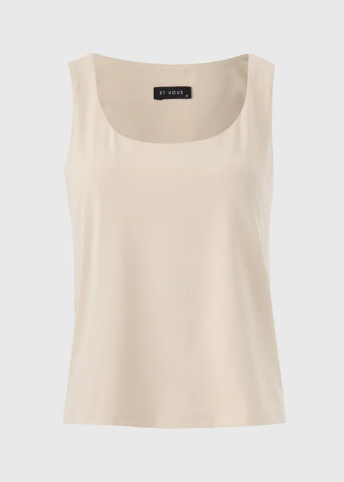 Et Vous Double Layer Vest Top - Size 8 Image 5
