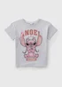 Disney Kids Grey Stitch T-Shirt (3-13yrs) - Age 4 Years Image 1