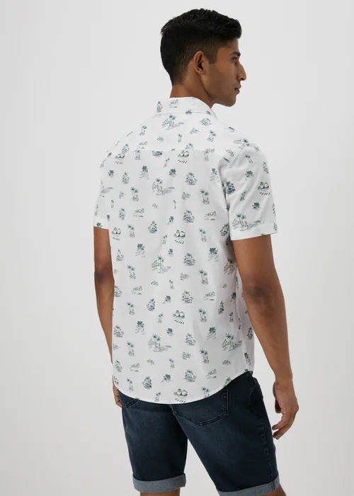 White Island Print Shirt - S Image 2