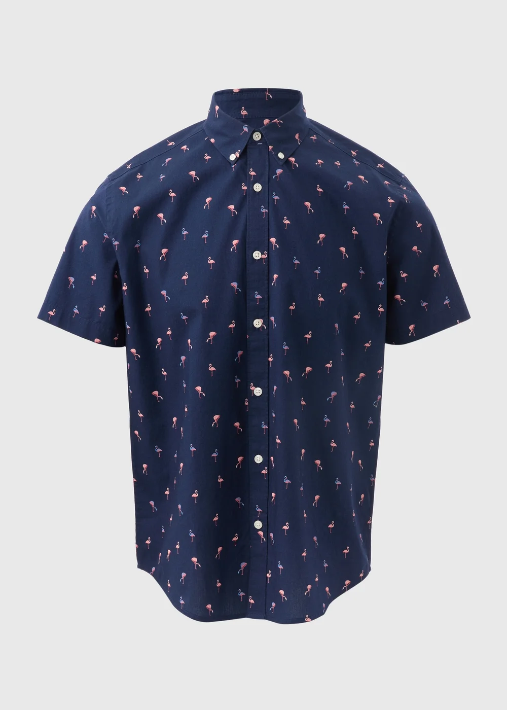 Navy Flamingo Shirt - S Image 5