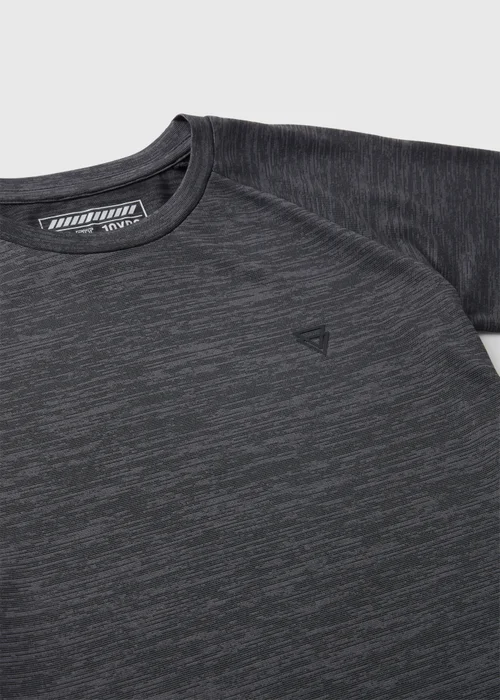 Boys Charcoal Sports T-Shirt (7-15yrs) - 7 Yrs Image 2
