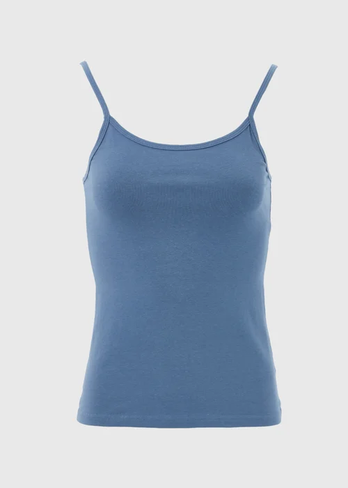 Blue Basic Cami Top - Size 8 Image 5