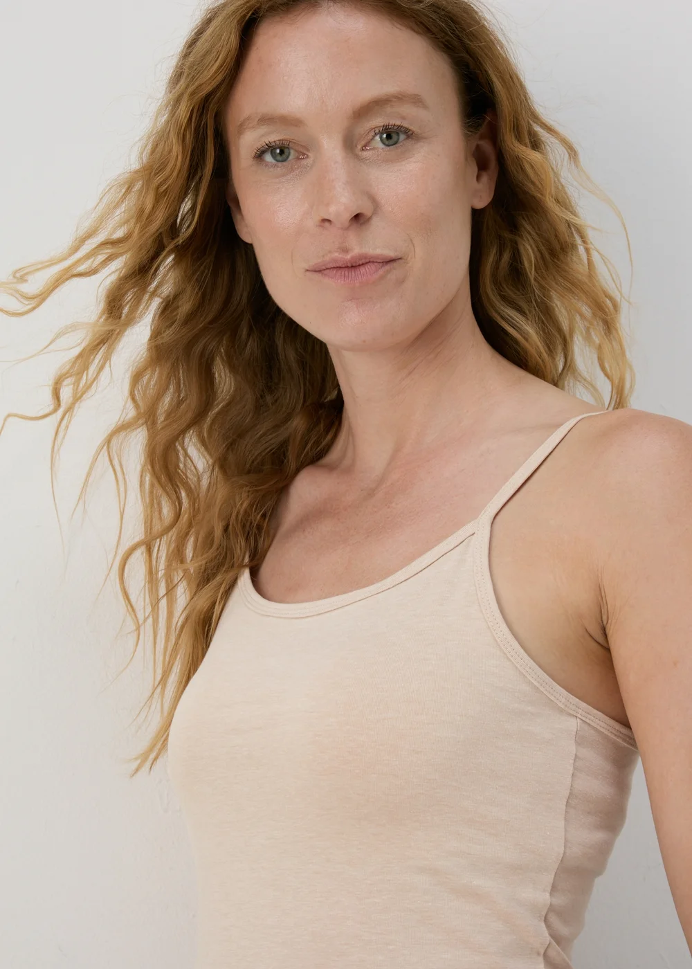 Beige Basic Cami Top - Size 8 Image 3