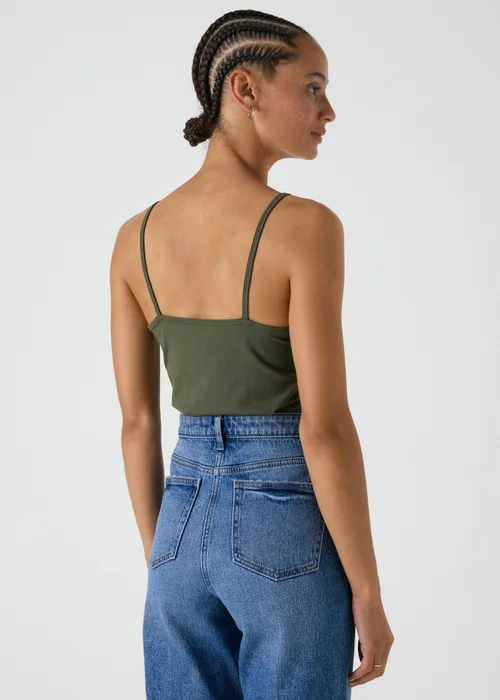 Green Basic Cami Top - 8 Image 2