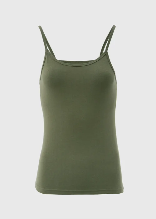 Green Basic Cami Top - 8 Image 4