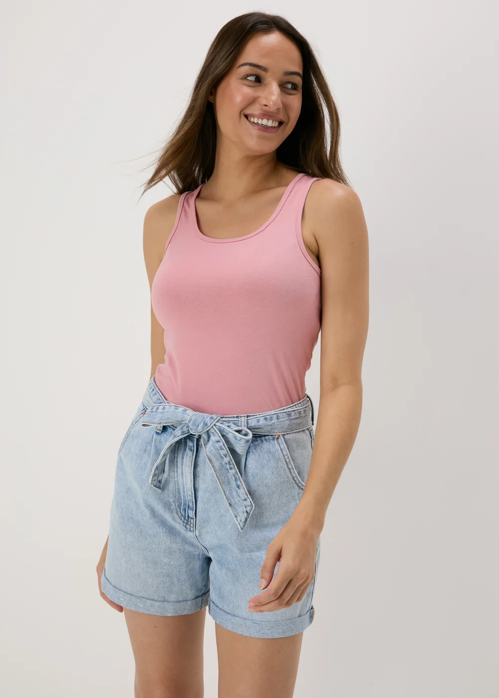 Pink Short Vest - Size 8 Image 3