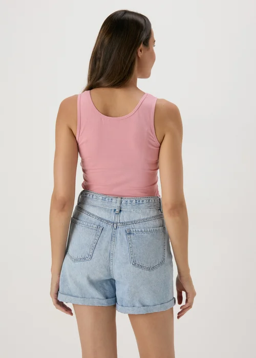Pink Short Vest - Size 8 Image 2