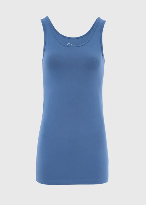 Blue Longline Vest - Size 8 Image 5