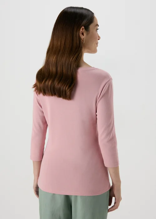 Pink 3/4 Sleeve T-Shirt - 8 Image 2