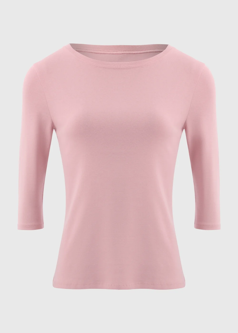 Pink 3/4 Sleeve T-Shirt - 8 Image 5