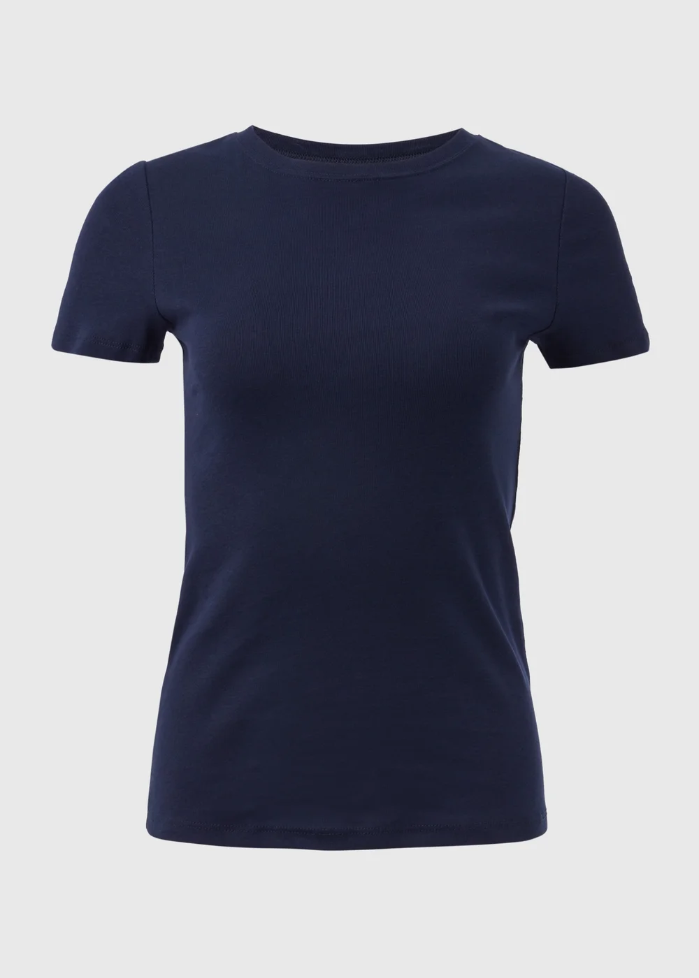 Navy Fitted T-Shirt - 8 Image 5