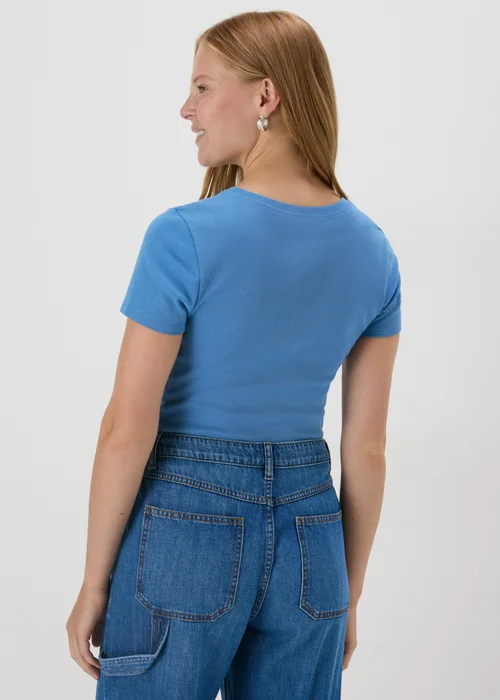 Blue Fitted T-Shirt - 8 Image 2