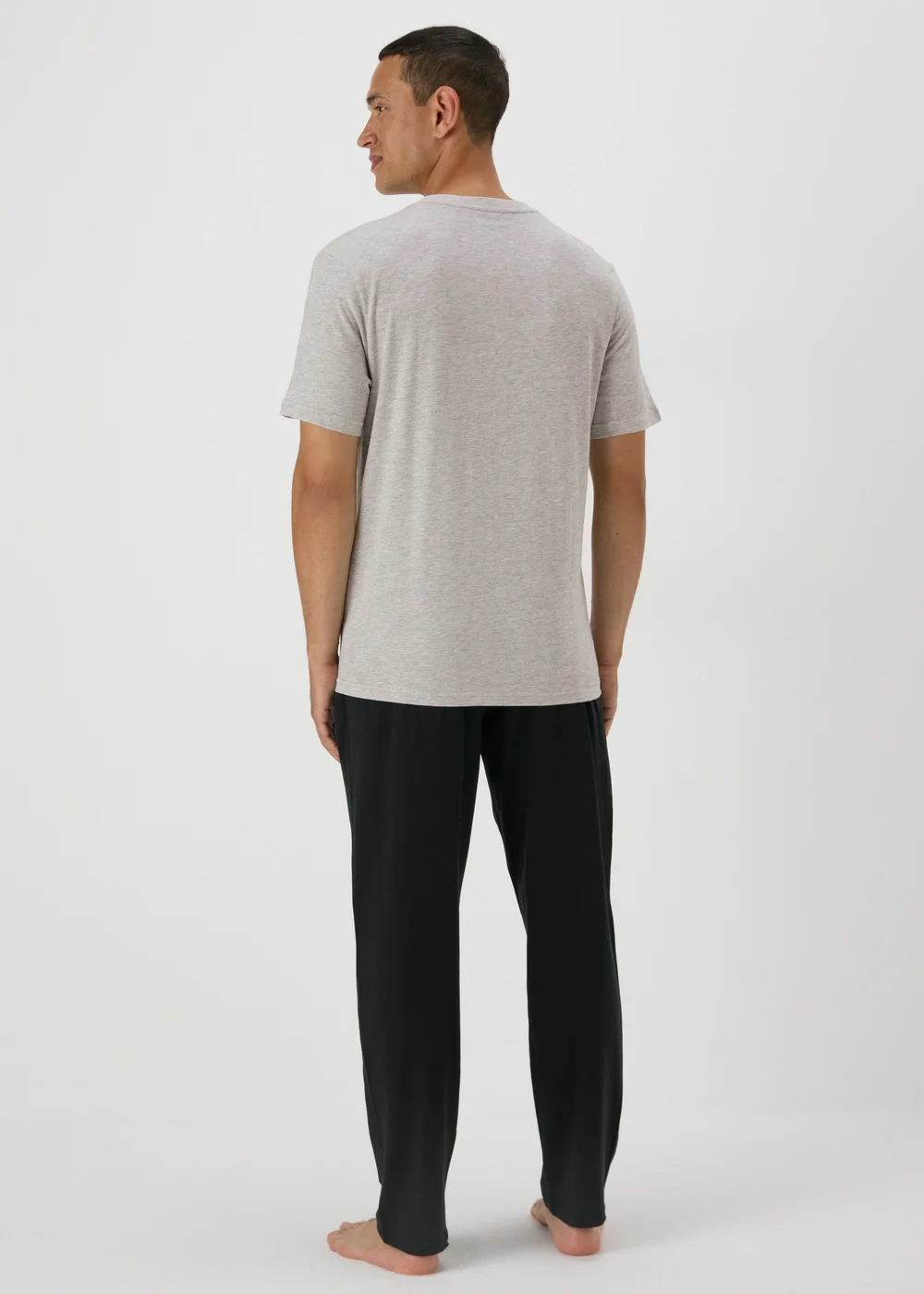 Grey Basic Pyjama Set - Extra small Image 2