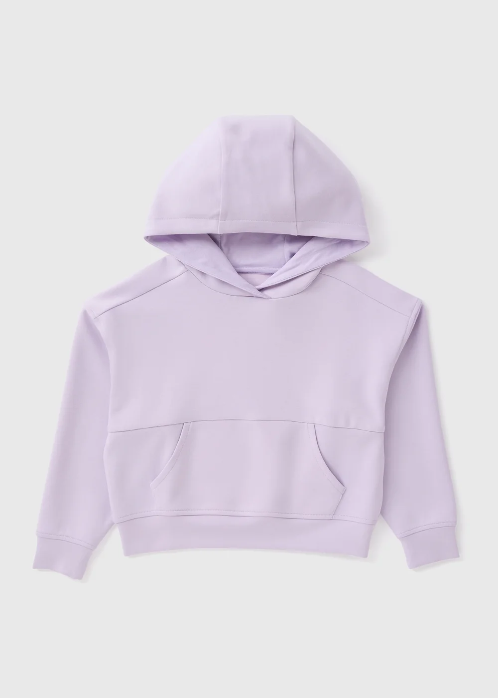 Girls Lilac Soft Touch Hoodie (7-15yrs) - 10 Yrs Image 1