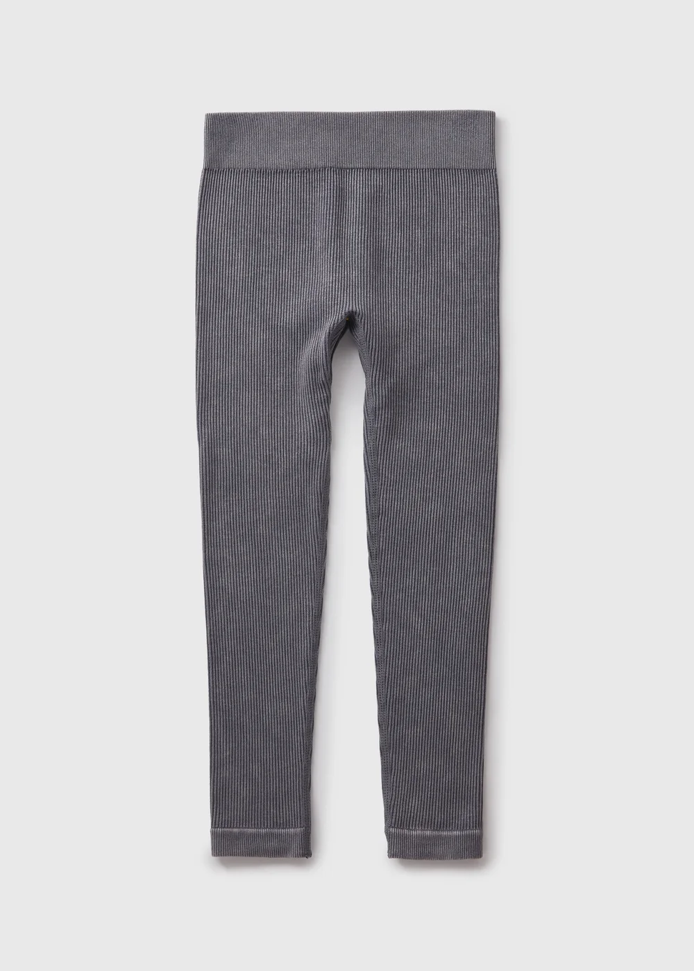 Girls Grey Seamless Leggings (7-15yrs) - S Image 1