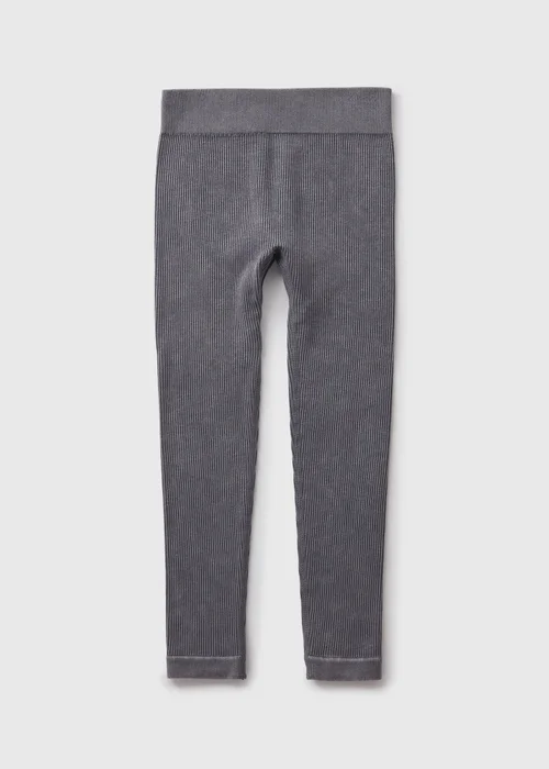 Girls Grey Seamless Leggings (7-15yrs) - S Image 1