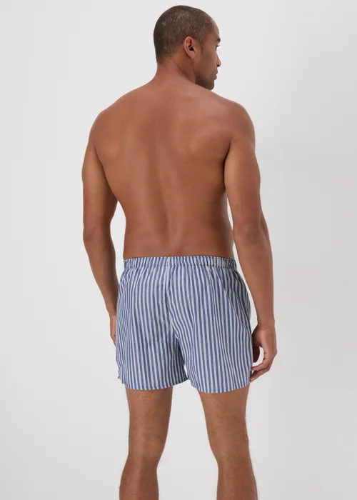 5 Pack Multi Check Print Cotton Woven Boxers - S Image 3