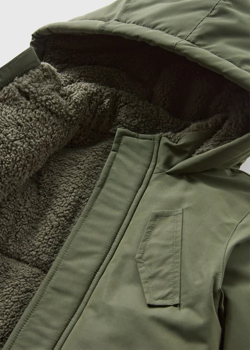 Boys Khaki Parka Coat (1-7yrs) - 1-1.5 Yrs Image 2