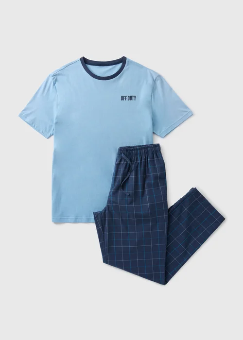 Blue Off Duty Pyjama Set - Extra small Image 3