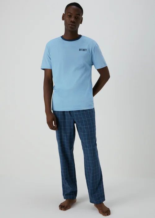 Blue Off Duty Pyjama Set - Extra small Image 1
