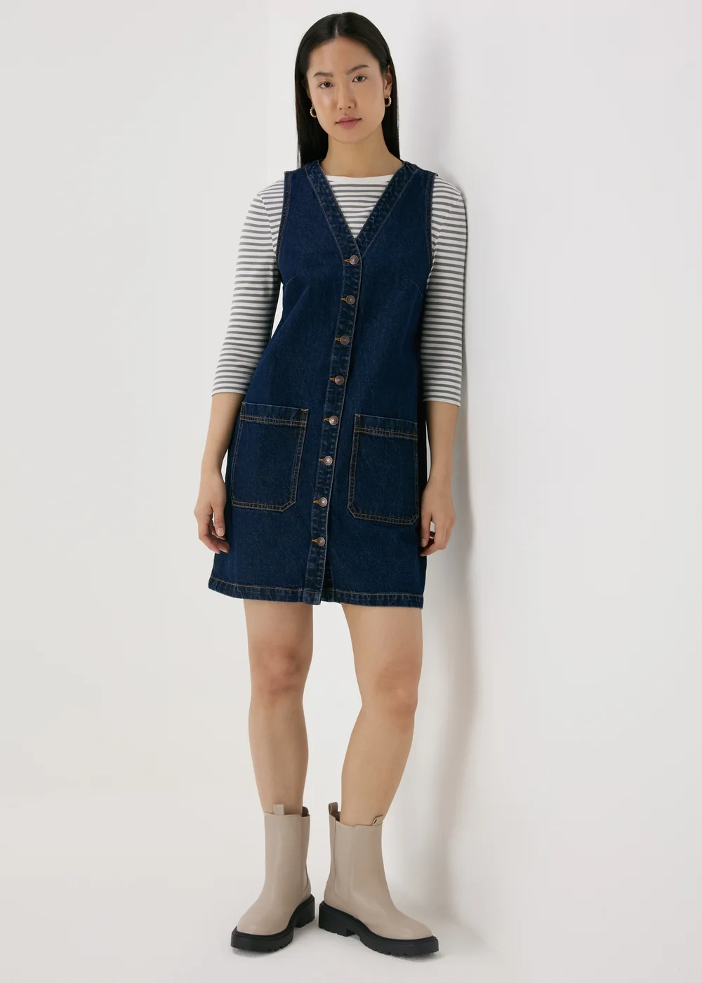 denim dungaree dress matalan Matalan Pinafore Dress Buy Now